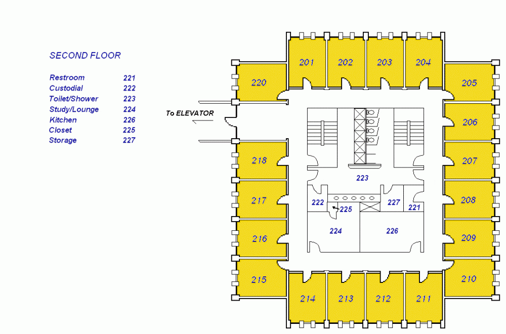 Floor 2 - Floor Plan