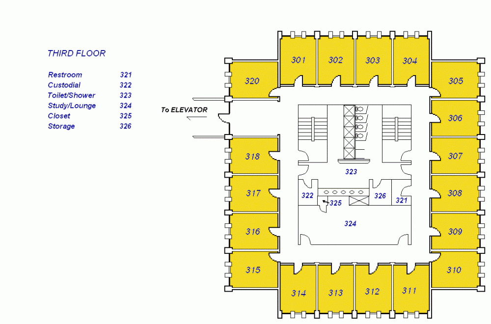 Floor 3 - Floor Plan