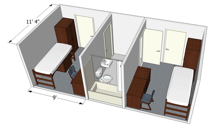 2 Person Suite Room Detail