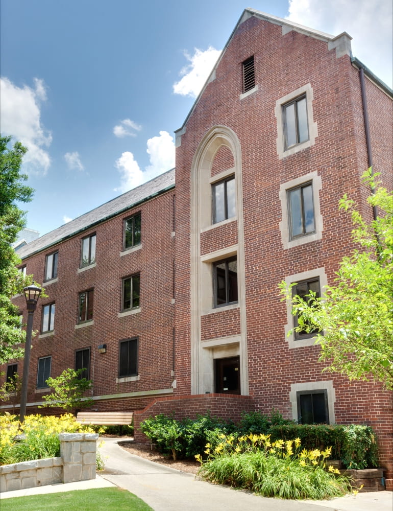 Exterior view of Harrison Hall