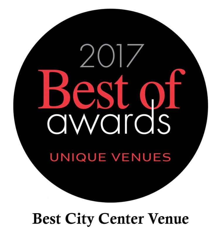 Unique Venues Best Of Award 2017 City Center 