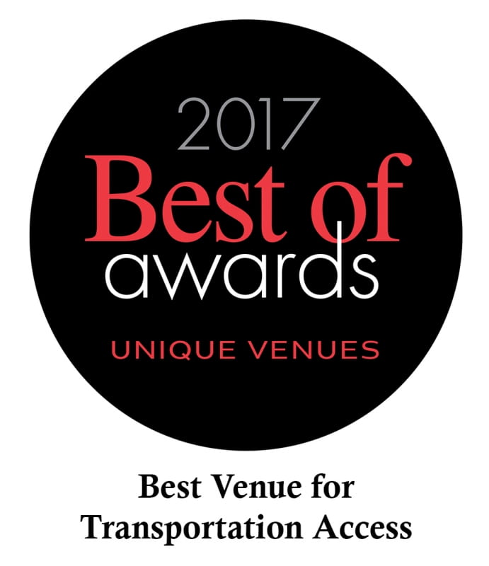 Unique Venues Best of Awards 2017 Transportation